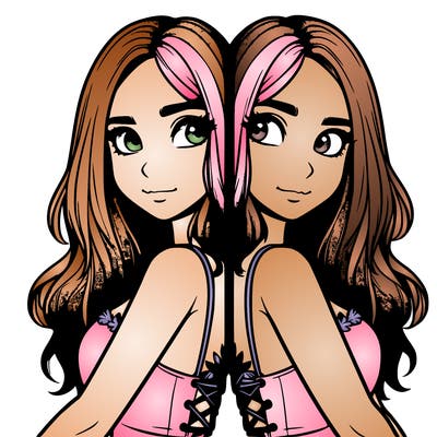 a realistic girl split