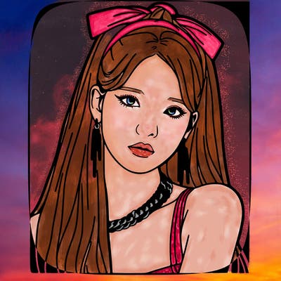 korean girl idol realistic