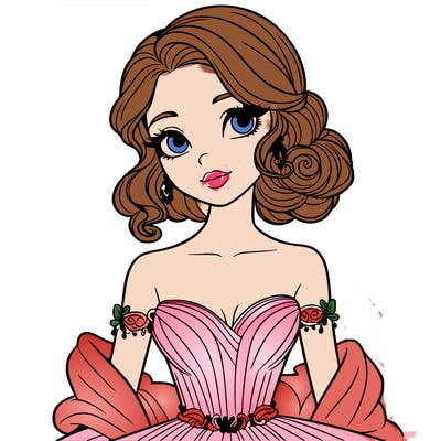 a pretty elegant lady