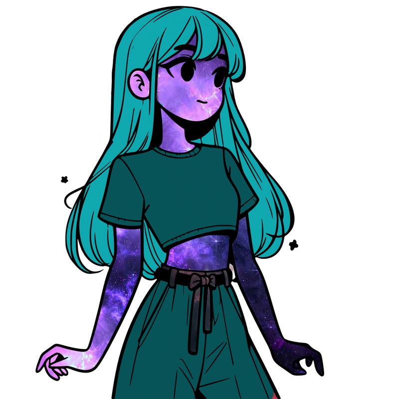 girl in a cute crop top