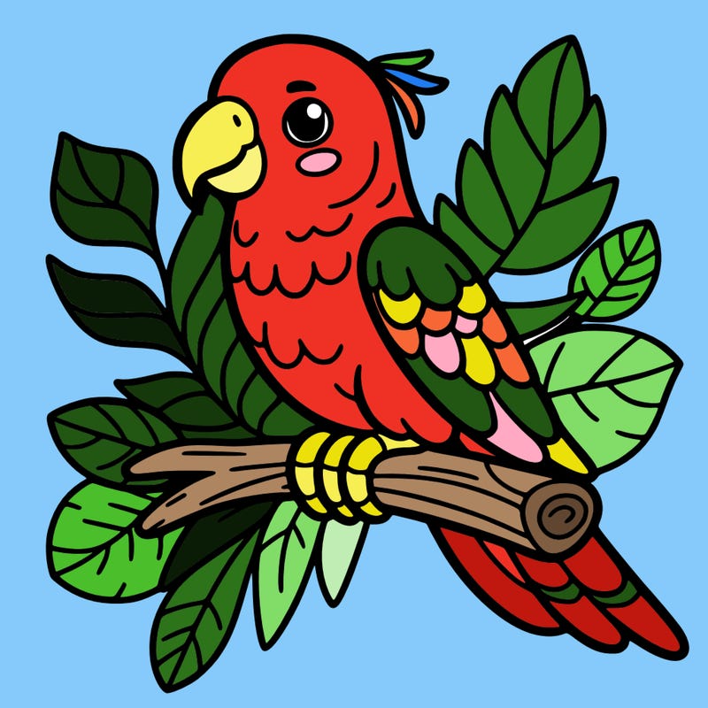 🦜  bird parrot