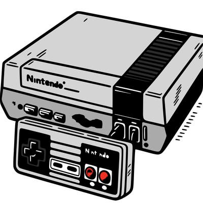 a nintendo console