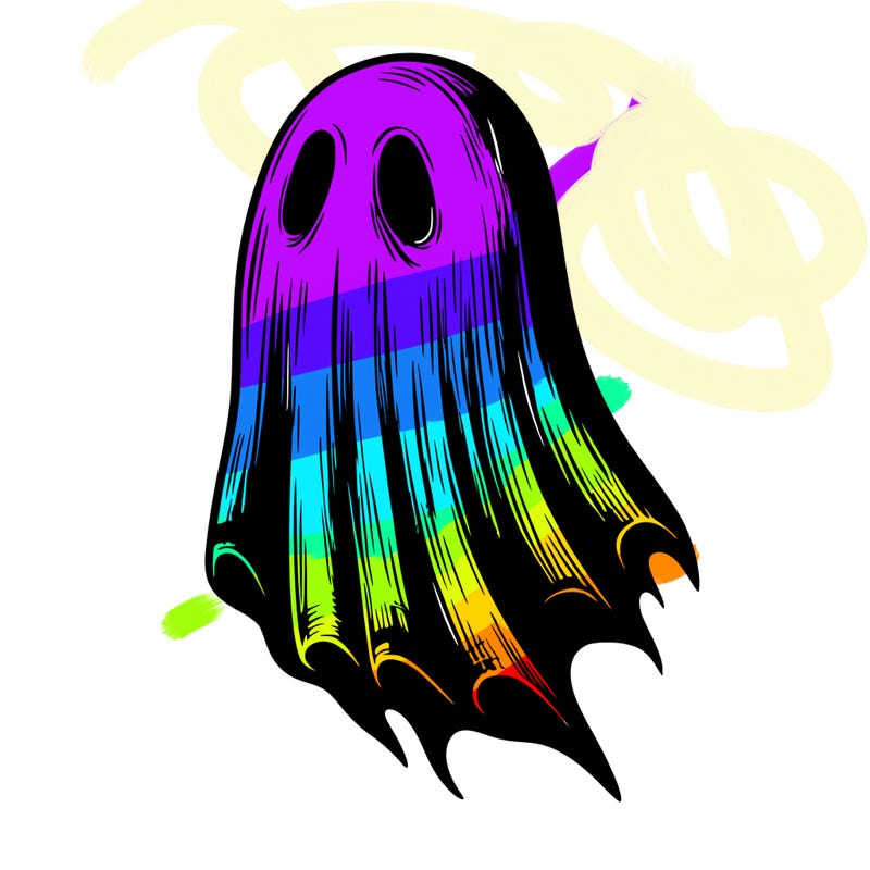 realistic creepy ghost