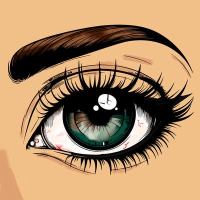 realistic eye