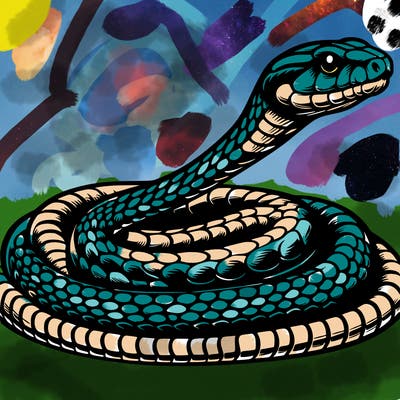 realistic snake