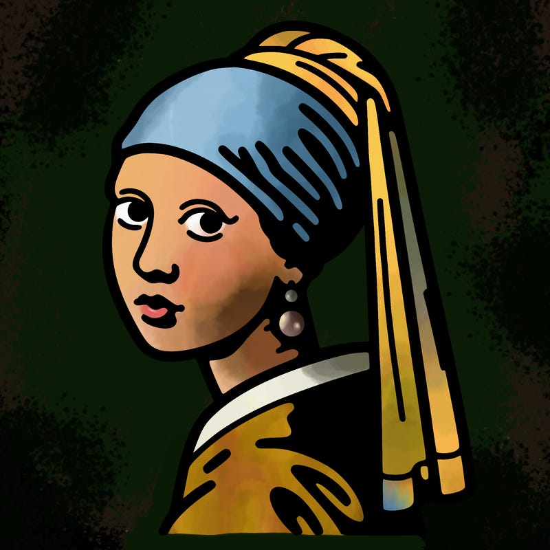 girl with the pearl earring painting