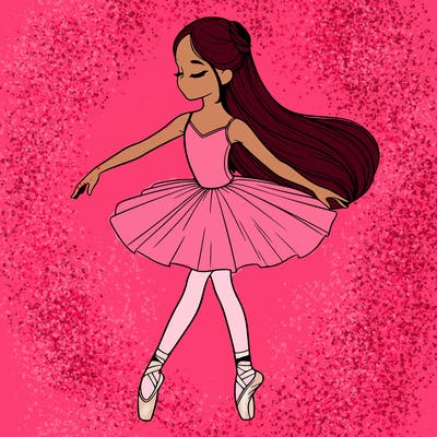 realistic, ballet girl