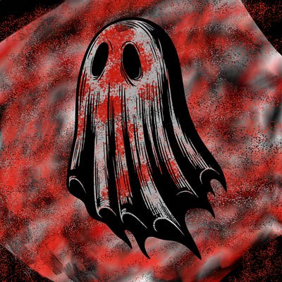 realistic creepy ghost