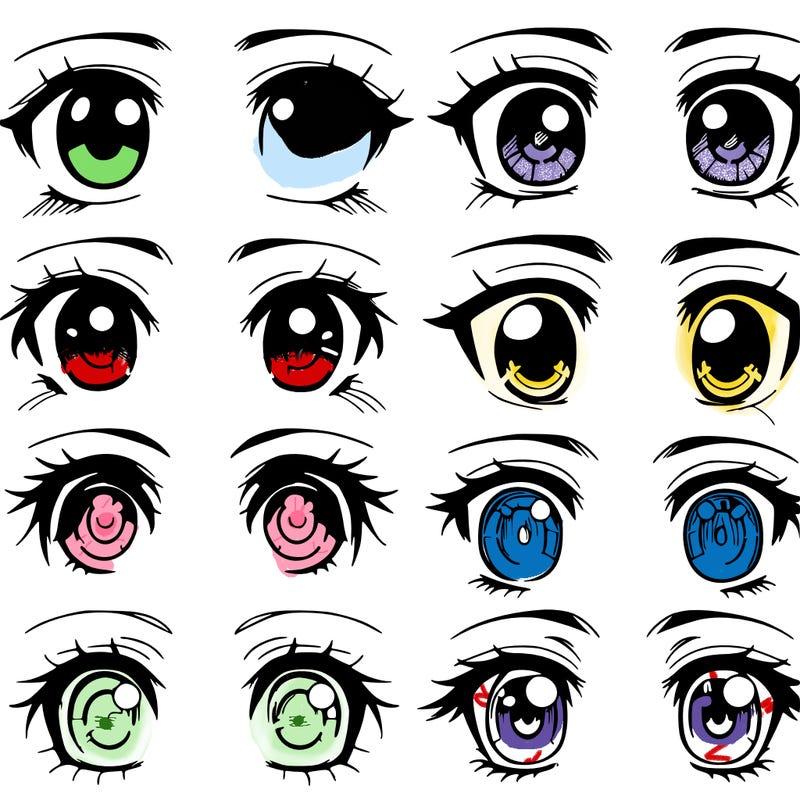 anime eyes