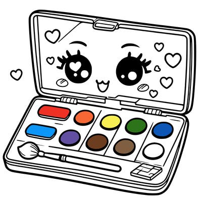 makeup pallet