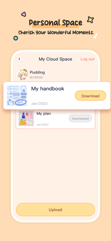 Pudding Note-Diary and Journal - Lifestyle App | MWM
