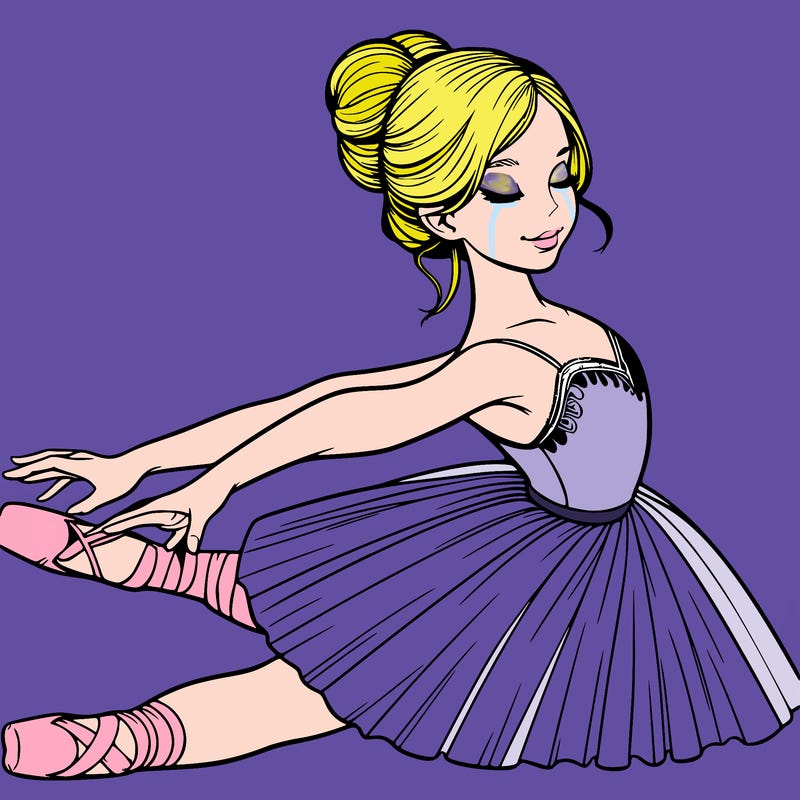 realistic ballerina