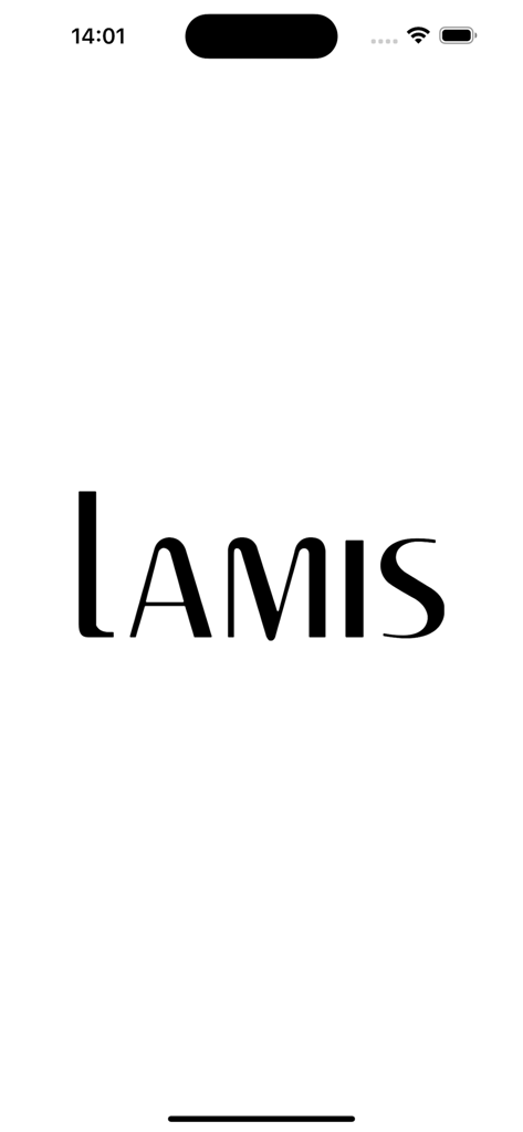 Lamis - Lamisブティックファッションアプリのスプラッシュスクリーンとロゴ