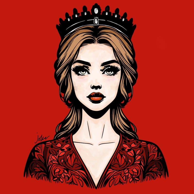 realistic beautiful queen