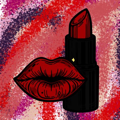 lips and lipstick