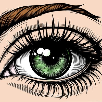 realistic eye