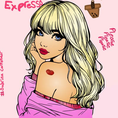 realistic girl with bangs looking over her shoulder