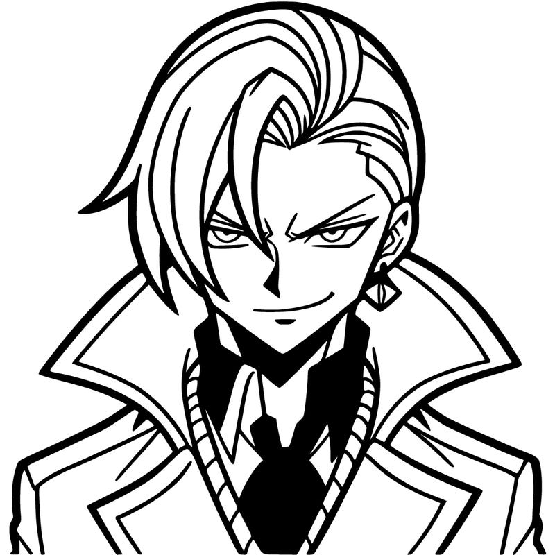 a bad guy from anime