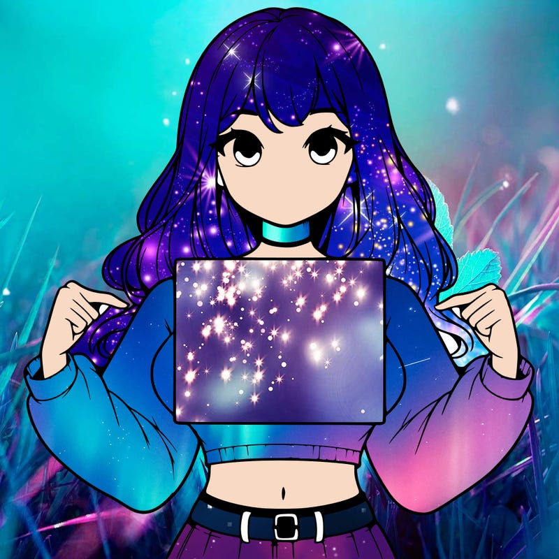 girl holding a blank sign in a long sleeve crop top