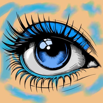 realistic eye