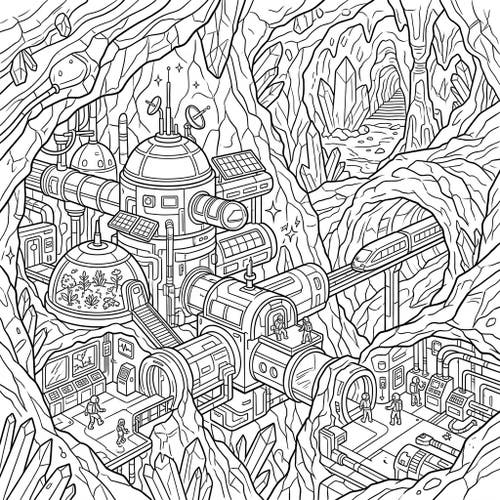 Subterranean Space Habitats