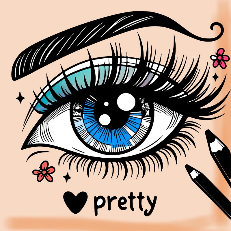 pretty eye