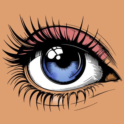 realistic eye