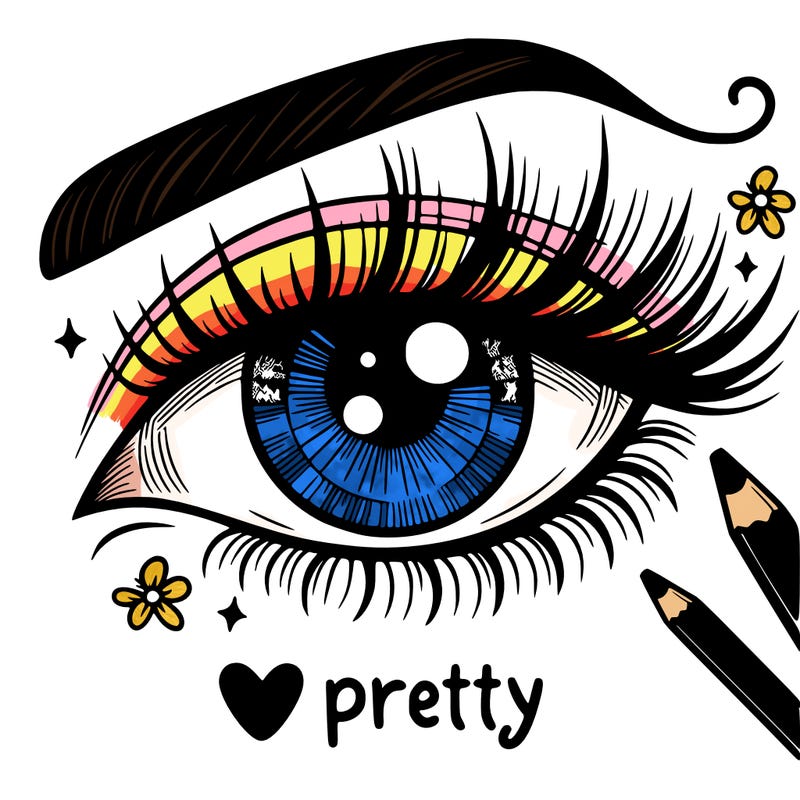 pretty eye
