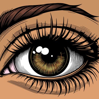 realistic eye