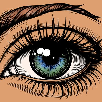 realistic eye