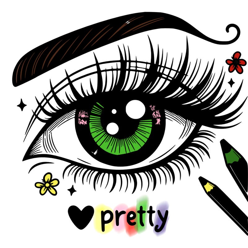 pretty eye