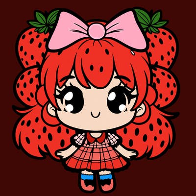 strawberry girl