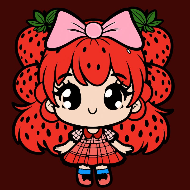 strawberry girl