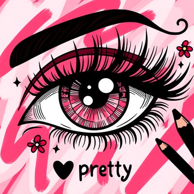 pretty eye