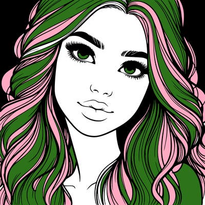 beautiful realistic girl