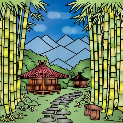 bamboo groves