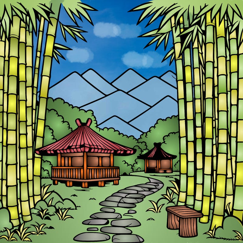 bamboo groves