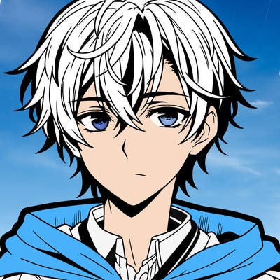 male manga character