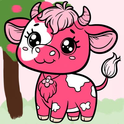 cute cow