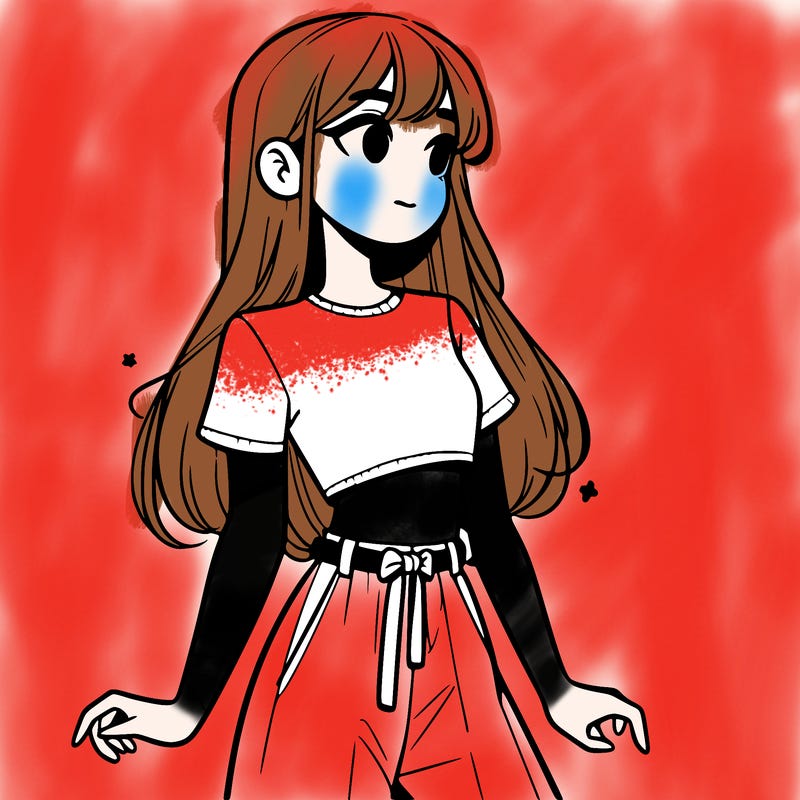 girl in a cute crop top