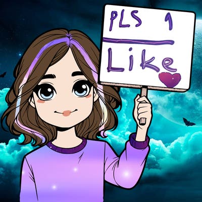 realistic girl holding up a sign