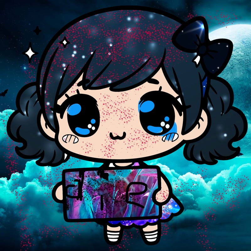 cute girl holding a sign