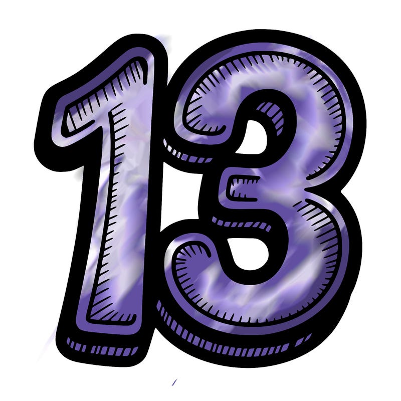13