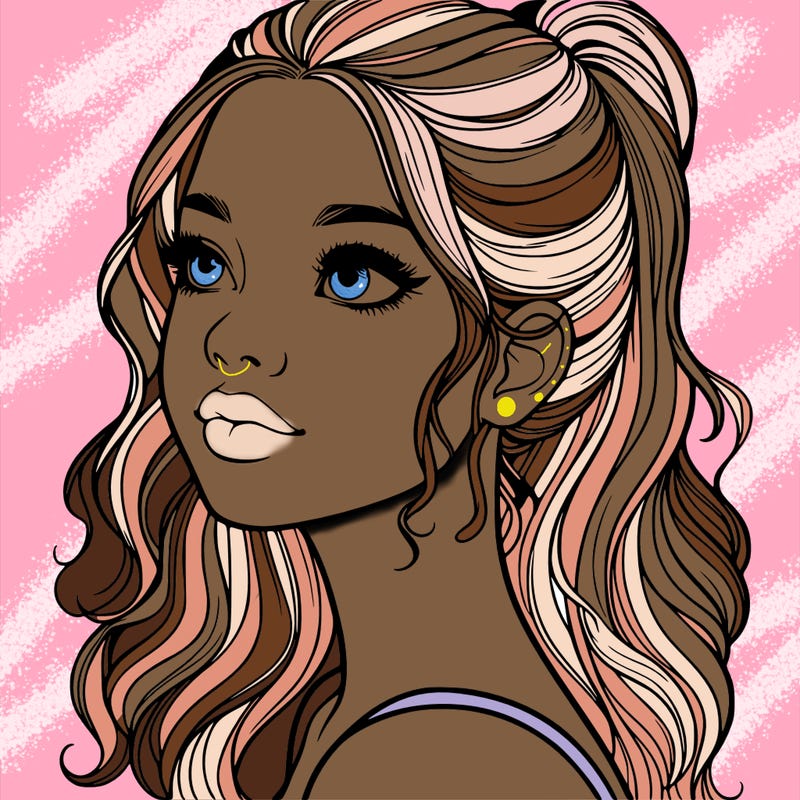 beautiful realistic girl