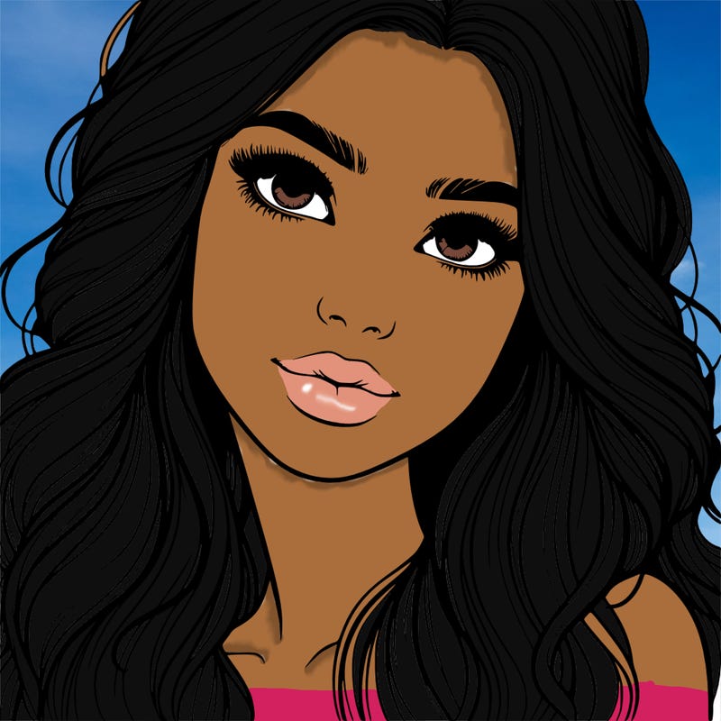 beautiful realistic girl