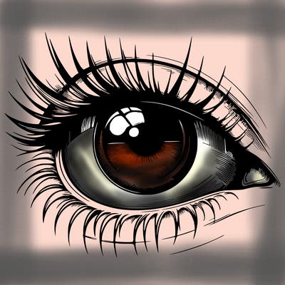 realistic eye