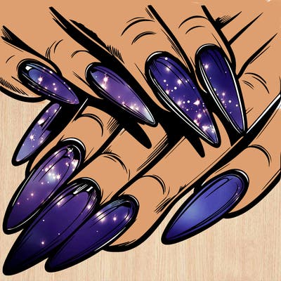 realistic nails