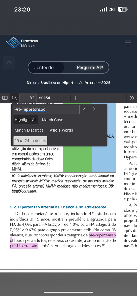 Diretrizes da Cardiologia - Search results for hypertension protocols in the Diretrizes da Cardiologia app