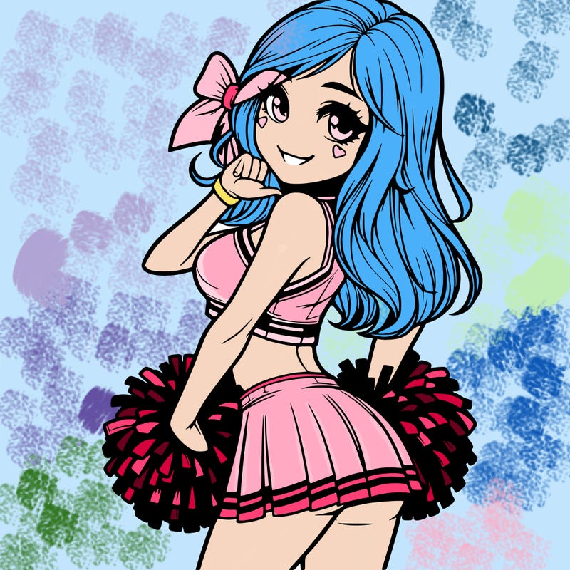 realistic cheerleader