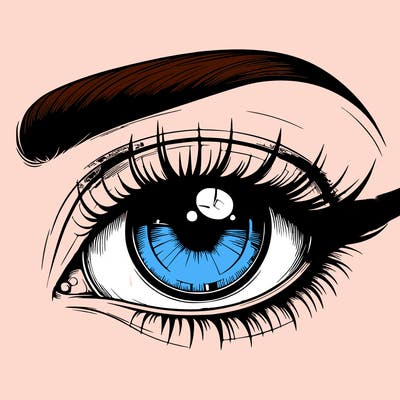 realistic eye